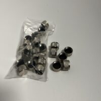 *NEW LOT OF 25* Screw-on Protective Dust Cover Caps for N-Female UHF SO239 UG363
