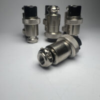 8 Pin 7 LOT Fuji Female Cut-Off Plugs Connector f/CB HAM Radio *NEW*