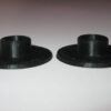 Furuno Mounting Knob *BLACK TOP HAT BUSHINGS SPACERS SET OF 2* for Large Knobs