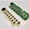 Furuno Panel (Keypad) PCB 02P6237 w/Membrane for FCV600L Sounder