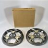[1 Pair] Fusion MS-FR602G Replacement Grilles for MS-FR602 Speakers -Silver -New