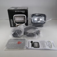 GoLight 3021 Stryker Black Hardwired Halogen Spotlight - Refurbished