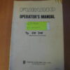 Furuno Operator's Manual f/ GP-500 GPS Navigator - Free Shipping