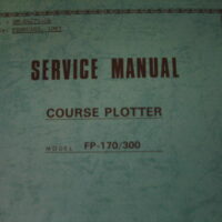 Furuno Service Manual f/ Course Plotter FP-170/300 - Free Shipping