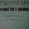 Furuno Operator's Manual f/ Video Plotter Control Unit GD-2000 - Free Shipping