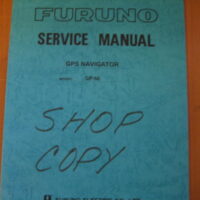 Furuno Service Manual f/ GPS Navigator GP-50 -- Free Shipping