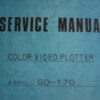 Furuno Service Manual f/ Color Video Plotter GD-170 - Free Shipping