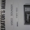 Furuno Operator's Manual f/ Video Sounder FMV-603 - Free Shipping