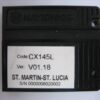 Navionics Classic NavChart Card - CX145L - ST. MARTIN-ST. LUCIA - V01.18