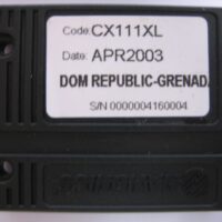 Navionics Classic NavChart Card Dom Republic-Grenada CX111XL APR 2003