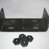 Icom *NEW BLEM* Mounting Bracket & Knobs for IC-M125 IC-M126 IC-M127 Black
