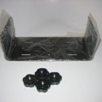 Icom *NEW* Mounting Bracket & Knobs for IC-M125 IC-M126 IC-M127 Black