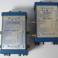 Lot of 2 Spaun SMK2241F 4-Way Satellite Multiswitches - Free US Shipping