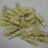 ELA210-10X 10-12 AWG #10 Spade Terminal Crimp Connectors (124 PCS)