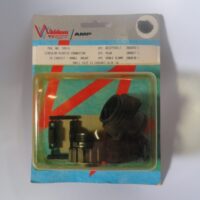 Waldom/Amp 743-5 Circular Plastic Connector - Free US Shipping