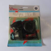 Waldom/Amp 743-7 Circular Plastic Connector - Free US Shipping