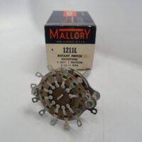 Mallory 1211L Rotary Switch (Shorting) - Free US Shipping