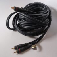 Vanco OFC High Performance L+R Audio Cable (25')