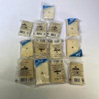 Leviton Lot of 10 4625B-44A One Line 4 Conductor Almond RJ11 Jack - **NEW BLEM**