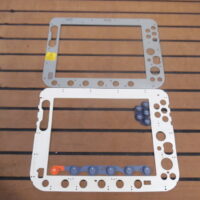 Raymarine C120 Classic Gasket, Plate, Lower Keypad & Top Right Membrane