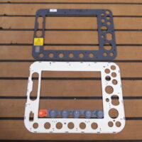 Raymarine C80 Classic Gasket, Plate, Lower Keypad Membrane