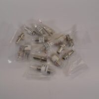BNC Female RG58 Solder Coax Connectors - LOT OF 15
