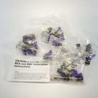 Connect Tec Liberty Wire CM-RGB25 CM-RGB26 - BNC Compression Connectors - LOT OF 25