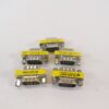 DB9 DB9-M Serial Port 9 Pin Gender Changer Connectors Male to Male - LOT OF 5