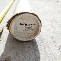 Digital Antenna 535-EW - 8' Straight Antenna Extender 1.5" OD -- NEW OLD STOCK