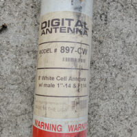 Digital Antenna 897-CW - 8' 9dB Dual Band Marine Grade Cellular PCS Boat Antenna