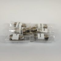 Female PL-259 UHF to Female Type N RF Coax Convert Connectors - LOT OF 7