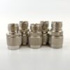 Female PL-259 UHF to Male Type N RF Coax Convert Connectors - LOT OF 5