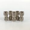 Male F-Type to Male F-Type 1" Coax Cable Couplers - LOT OF 5