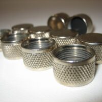 *NEW LOT OF 10* Screw-on Protective Dust Cover Caps for N-Female UHF SO239 UG363