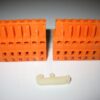 Furuno DFF3 *SET OF 2 WAGO TRANSDUCER XDR Connectors w/ Depinning Tool* Orange