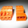 Furuno PSU-013 *SET OF 2 WAGO Connectors for Radar Cable* DRS25A UHD Orange