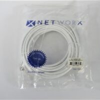 Networx 25Foot White UTP Cat5e 24 AWG Cable - PC-CAT5ENWH-025 - Used - Free Ship