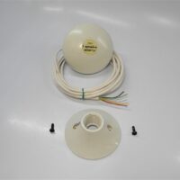 Raymarine Raystar 112LP NMEA0183 GPS Receiver Antenna w/ Pole Mount Base-E32002-Tested- 90 Day Warr.