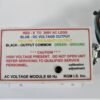 RGM AC Voltage Module 60 Hz - 0 to 255V - RGM I.S. Inc. - Used - Free Shipping