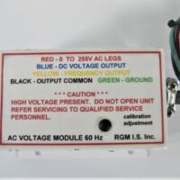 RGM AC Voltage Module 60 Hz - 0 to 255V - RGM I.S. Inc. - Used - Free Shipping
