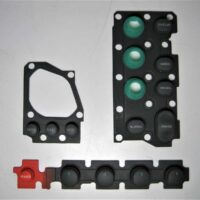 Raymarine Raytheon R80 Rubber Key Pad For CRT Radar Chartplotter