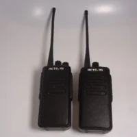 Retevis RT1 Heavy Duty Two Way Radios Long Range Rechargeable For Parts Only