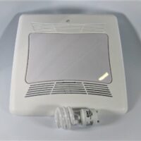 S&P - Ceiling Mounted Exhaust Fan Lighted Grille Kit w/ Light Bulb - PCVLK - New