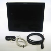Simrad Glass Bridge 17" LED Monitor MO17-L w/ Cables Good Condition