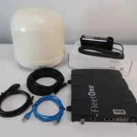 KVH Tracphone Fleet One Broadband System - Fully Tested - Good Condition