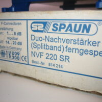 Spaun NVF 220 SR Single SAT Double Splitband Equalizer - NEW OLD STOCK