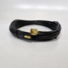 Suirong 3D-FB 50′ Satellite Antenna Replacement Cable - Type-N-m to Mini-UHF-f - Black