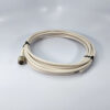 SureCall SC240 Low-Loss 50 Ohm Coax Cable - N-Male Connector and Bare Wire End - White - 15ft