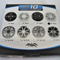 Wet Sounds REVO10-SW-W White Closed Style Grille for 10" Woofer *NEW OLD STOCK*