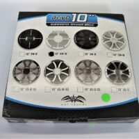Wet Sounds REVO10-XW-W White Closed Style Grille for 10" Woofer *NEW OLD STOCK*